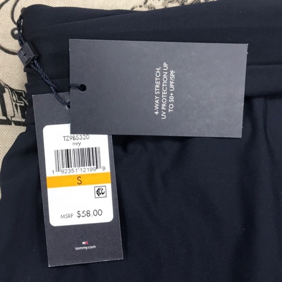 Tommy Hilfiger Solid Skirted Bikini Bottom - Picture 7 of 8